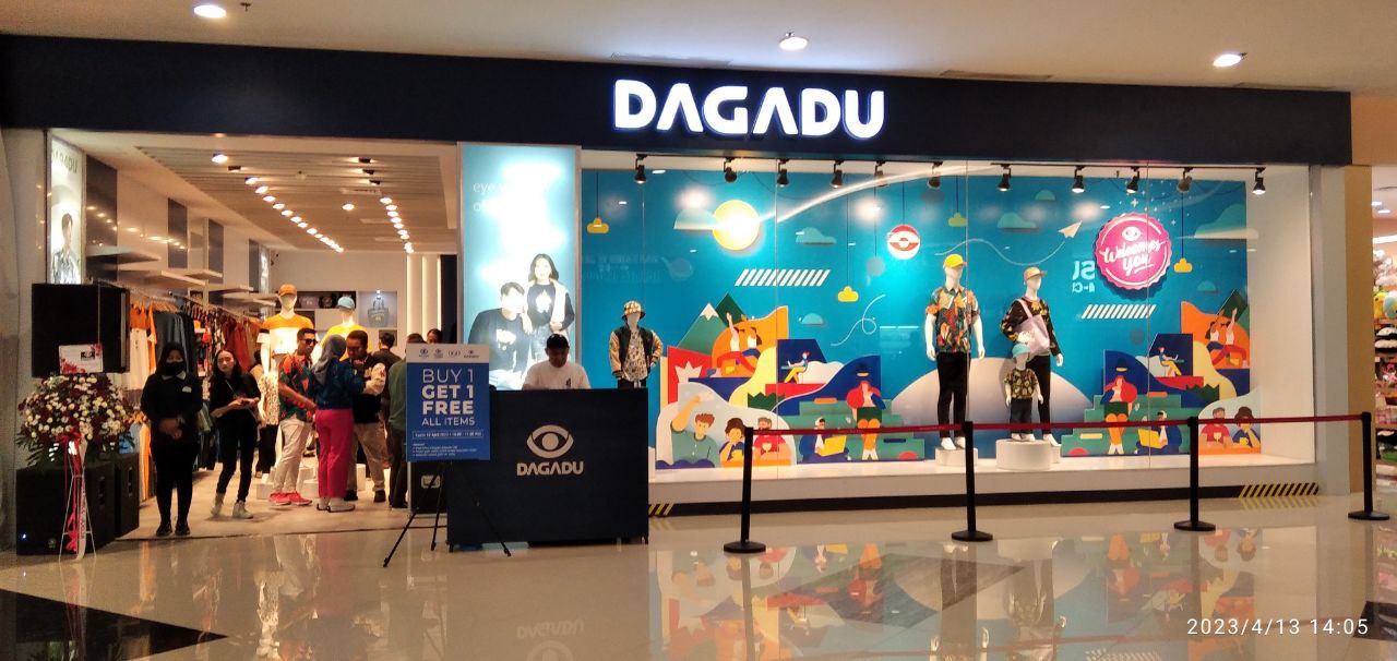 “Dagadu Buka Outlet Baru di Pakuwon Mall Jogja” Sunmarino Indonesia